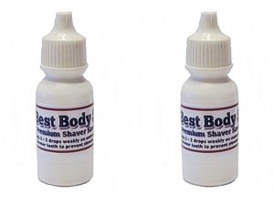 40 ml bottle of premium shaver oil for electric razors and trimmers