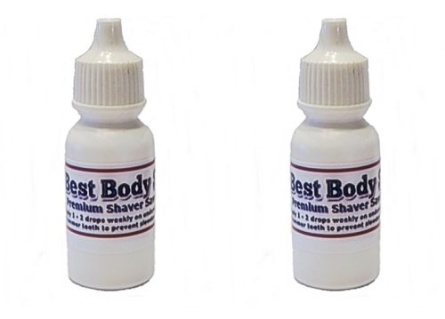 40 ml bottle of premium shaver oil for electric razors and trimmers