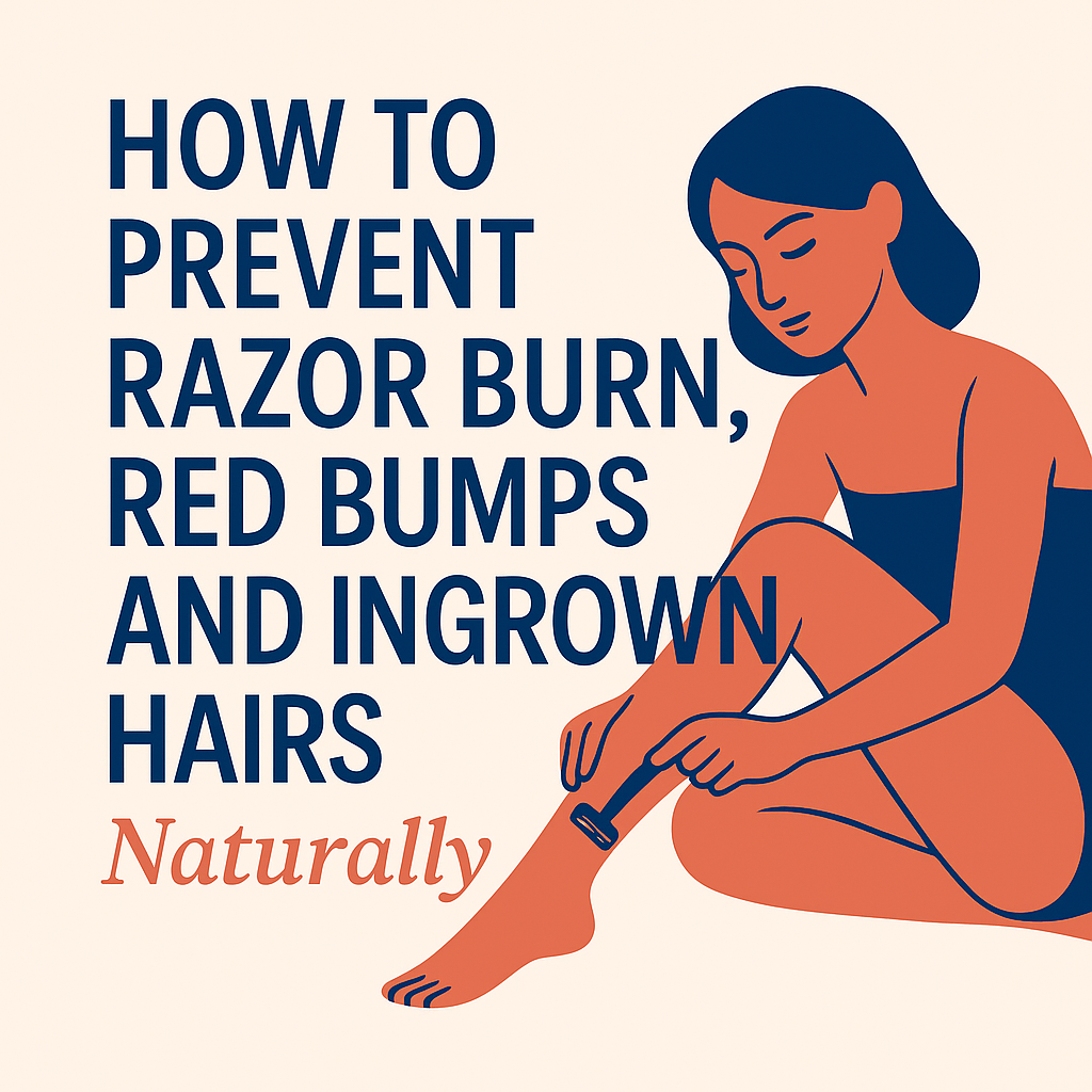 How to Prevent Razor Burn, Red Bumps, and Ingrown Hairs Naturally