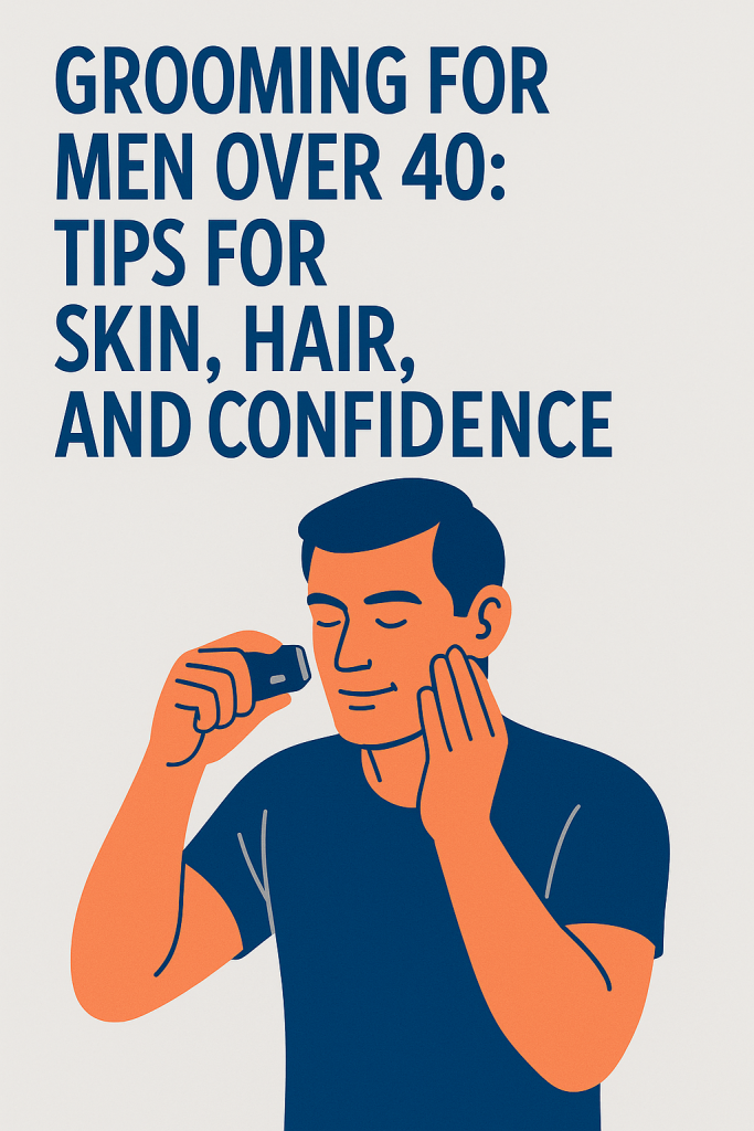 Grooming Tips for Men Over 40: Skin, Hair, and Confidence Boosters