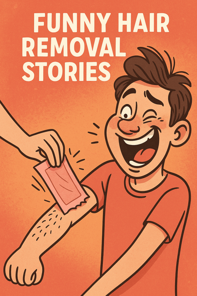 funny hair removal stories