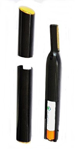 Micro trimmer for precise nose and ear hair removal
