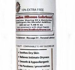 8 oz bottle of Sinsation silicone personal lubricant