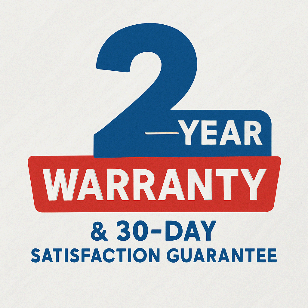 2-Year Warranty Badge