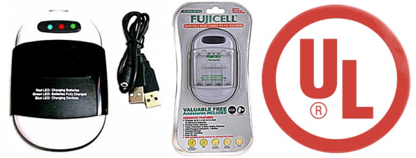 USB  AC Battery Charger AA/AAA  With External Power Backup - Image 3