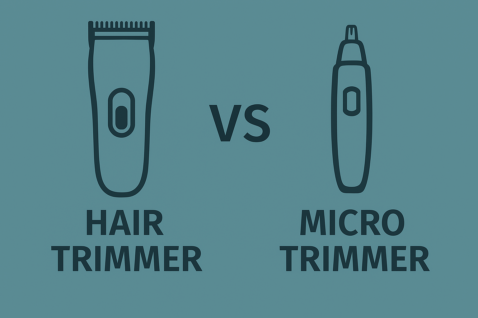 Hair trimmer vs Micro trimmer